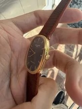 Patek Philippe Golden Ellipse 3848J 18k Yellow Gold Blue Dial Manual 27mm 3