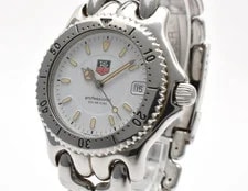 Tag Heuer — TAG Heuer S/el WG1110-0 White Dial Date 38mm 200M Quartz — Watch — resale