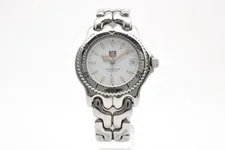 TAG Heuer S/el WG1110-0 White Dial Date 38mm 200M Quartz 3