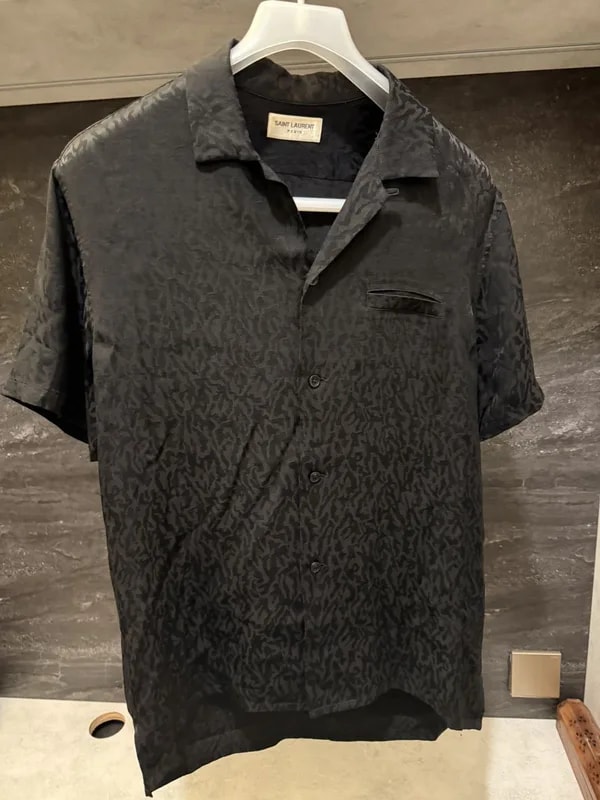 Saint Laurent — Saint Laurent Baby Cat Shirt — streetwear — resale