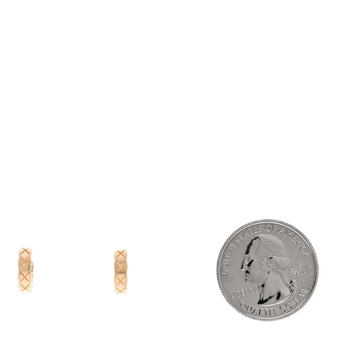 18K Yellow Gold Coco Crush Hoop 2