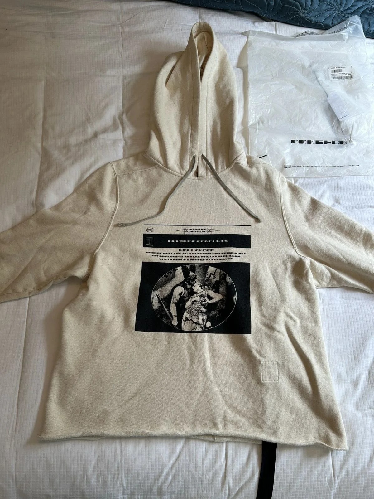 Rick Owens DRKSHDW — Rick Owens Drkshdw Oversized Hoodie — streetwear — resale