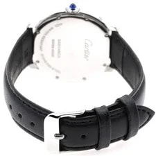 Cartier Mastroond WSRN0031 36mm SS Leather Silver Dial Quartz #C409 3