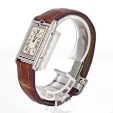 Authentic [No Maintenance Required - Reduced Price] Cartier Tank Basculante ... 2