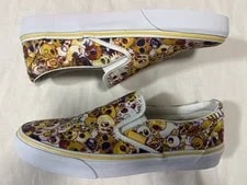 Vans X Takashi Murakami Classic Slip-On Lx Skull VN-0 Zsigui Us9 3