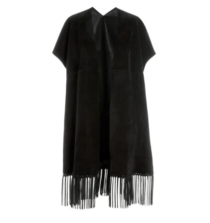 Valentino Short Sleeve Caban Fringe Detail Coat Sold Out 2