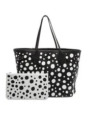 Louis Vuitton X Yayoi Kusama Neverfull MM Empreinte 3