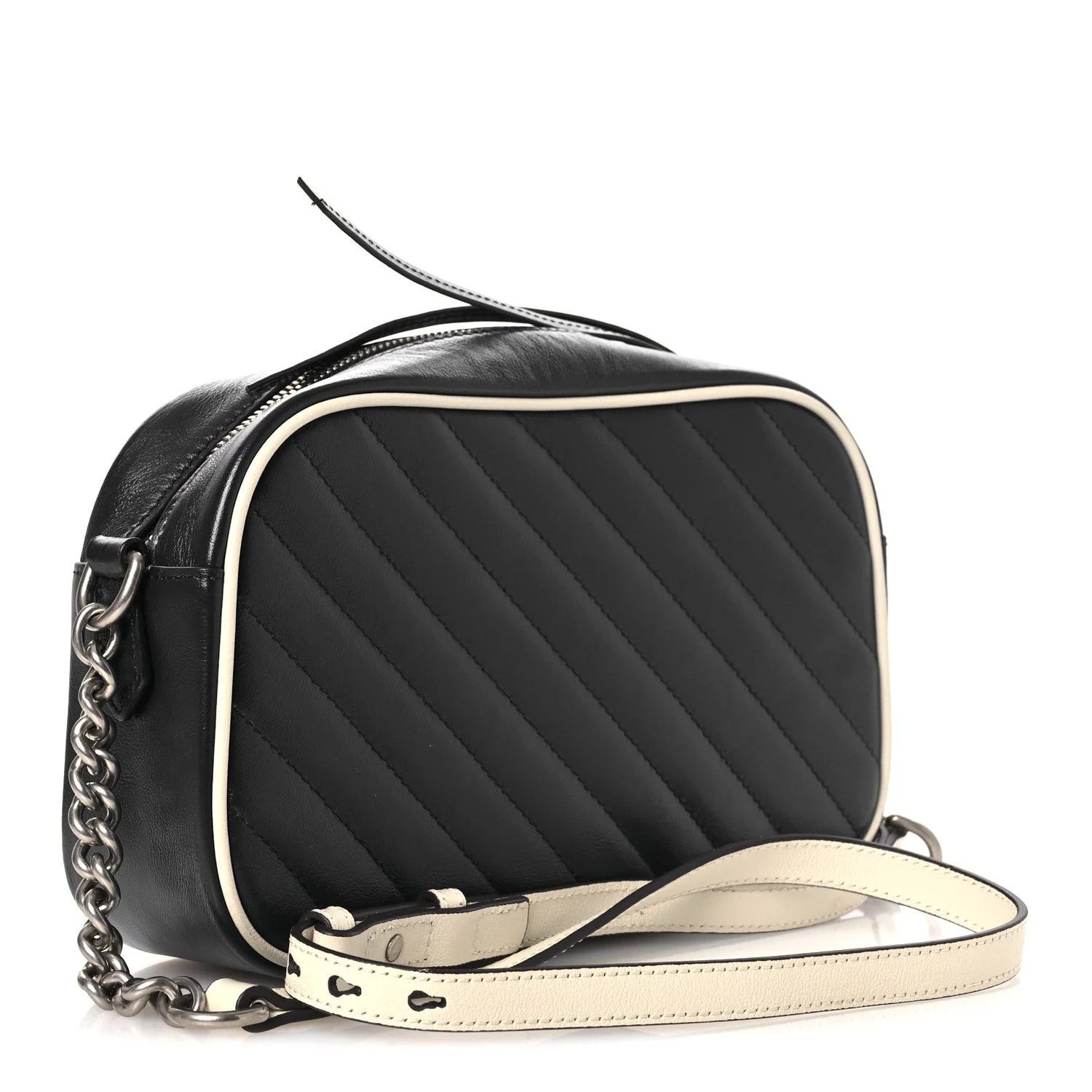 Effect Matelasse Diagonal Small Torchon GG Marmont Chain Agata Mystic 3