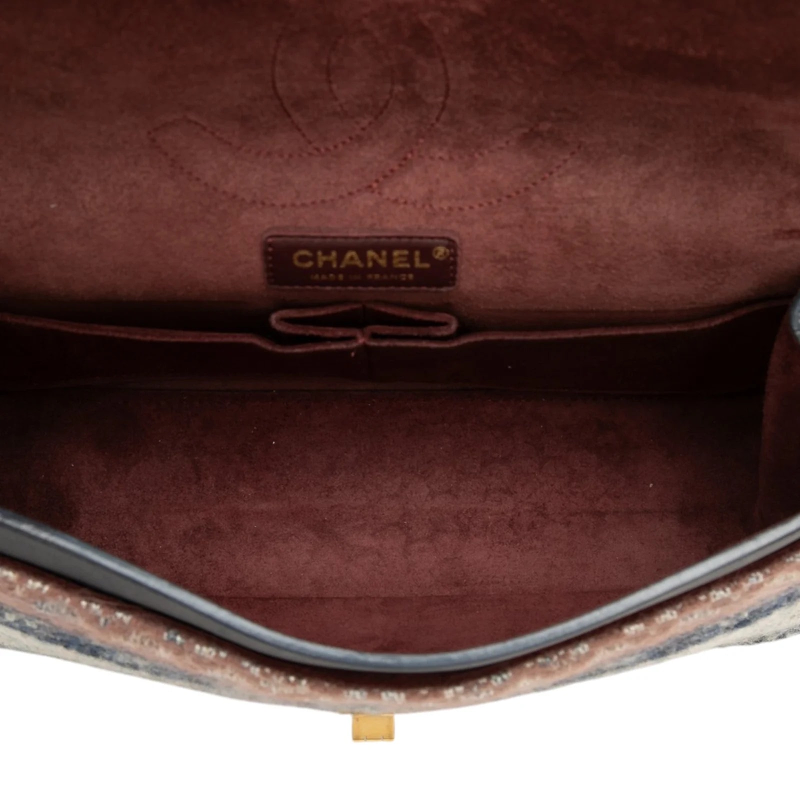 Smooth and Reissue 2.55 Medallion Nude Double Flap 226 4