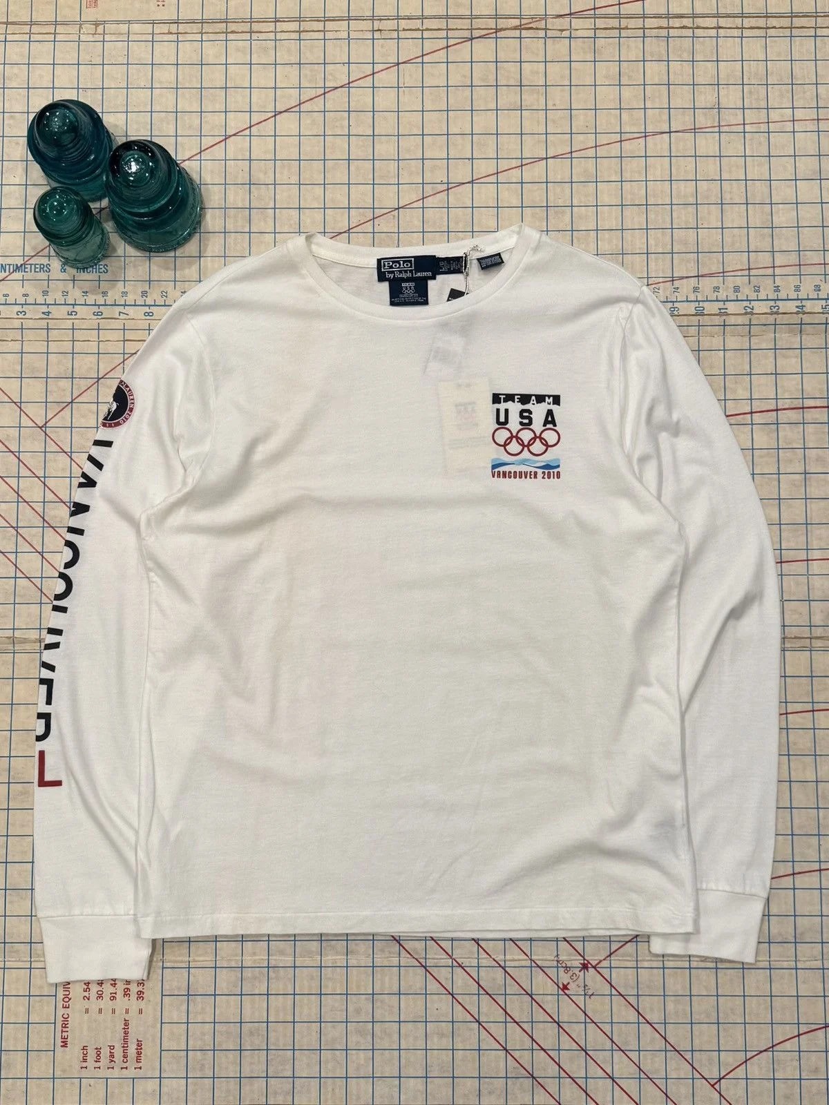 Polo Ralph Lauren — NWT Polo Ralph Lauren Team USA 2010 Olympics L/S White — streetwear — resale