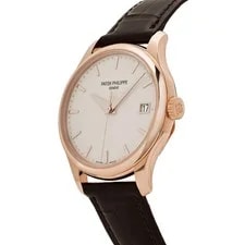 Patek Philippe Calatrava 5227R-001 Date Rose Gold Ivory Dial (2023) 4