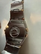 Omega Constellation Quartz Supernova Steel & 18k Rose Gold Diamond Bezel 3