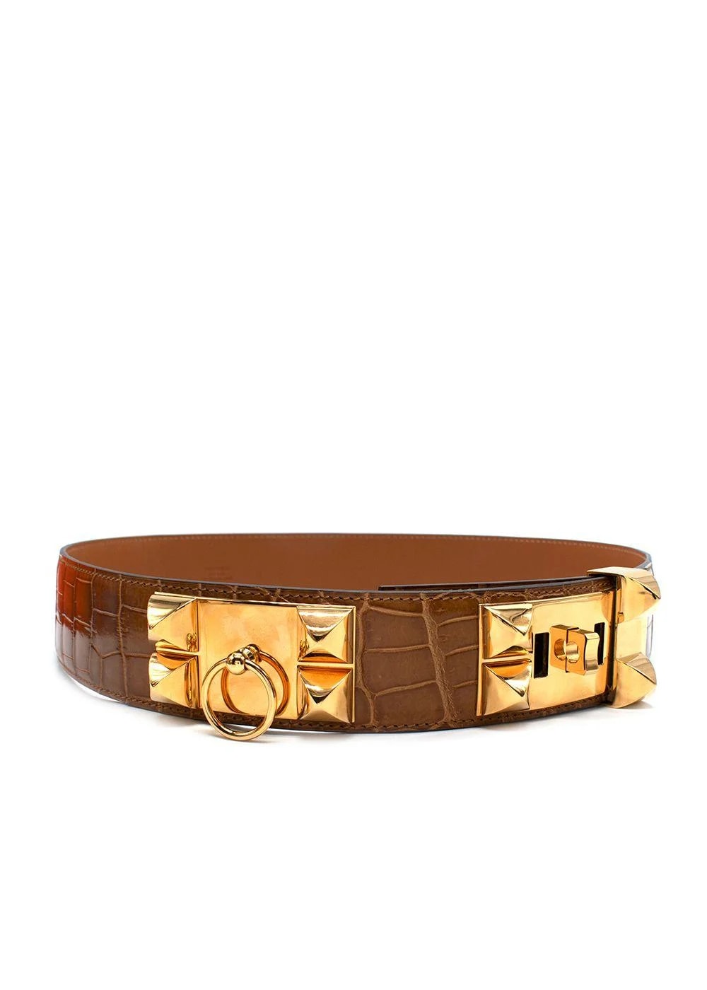 Hermès Medor “Collier de Chien” Belt in Full Length 97cms 2