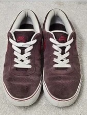 Nike SB Skate Shoes 8.5 Low Dunk Burgandy 442477-600 2