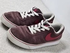Nike SB Skate Shoes 8.5 Low Dunk Burgandy 442477-600 4