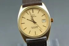 Omega — 【Exc+5】 Omega Seamaster Quartz Champagne Push Crown Dress From Japan — Watch — resale