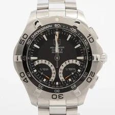 Tag Heuer — TAG Heuer Aqua Racer CAF7010 SS AT Black Dial — Watch — resale