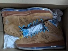 Nike Lebron 10 Ext Qs -Tide Pool 607078-200 Us10.5 3