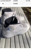 Size 11.5 - Air Jordan 11 Retro 2024 Legend / Columbia CT8012-104 2