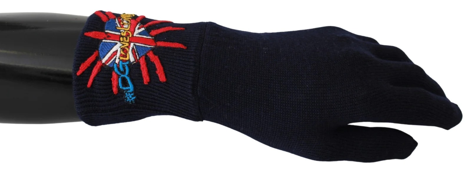 Dolce & Gabbana — Dolce & Gabbana #DMen'sLondon Embroidered Gloves — Accessory — resale