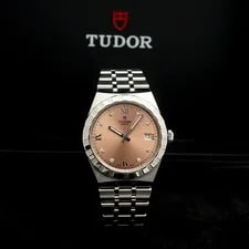 Tudor Royal 38 Salmon Rose Dial Diamond M28500 Steel 155431943 2