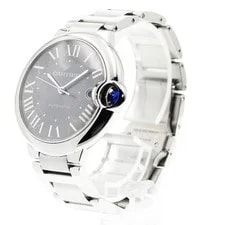 Cartier Ballon Bleu WSBB0060 40mm SS Gray Dial Automatic Date #C2447 2
