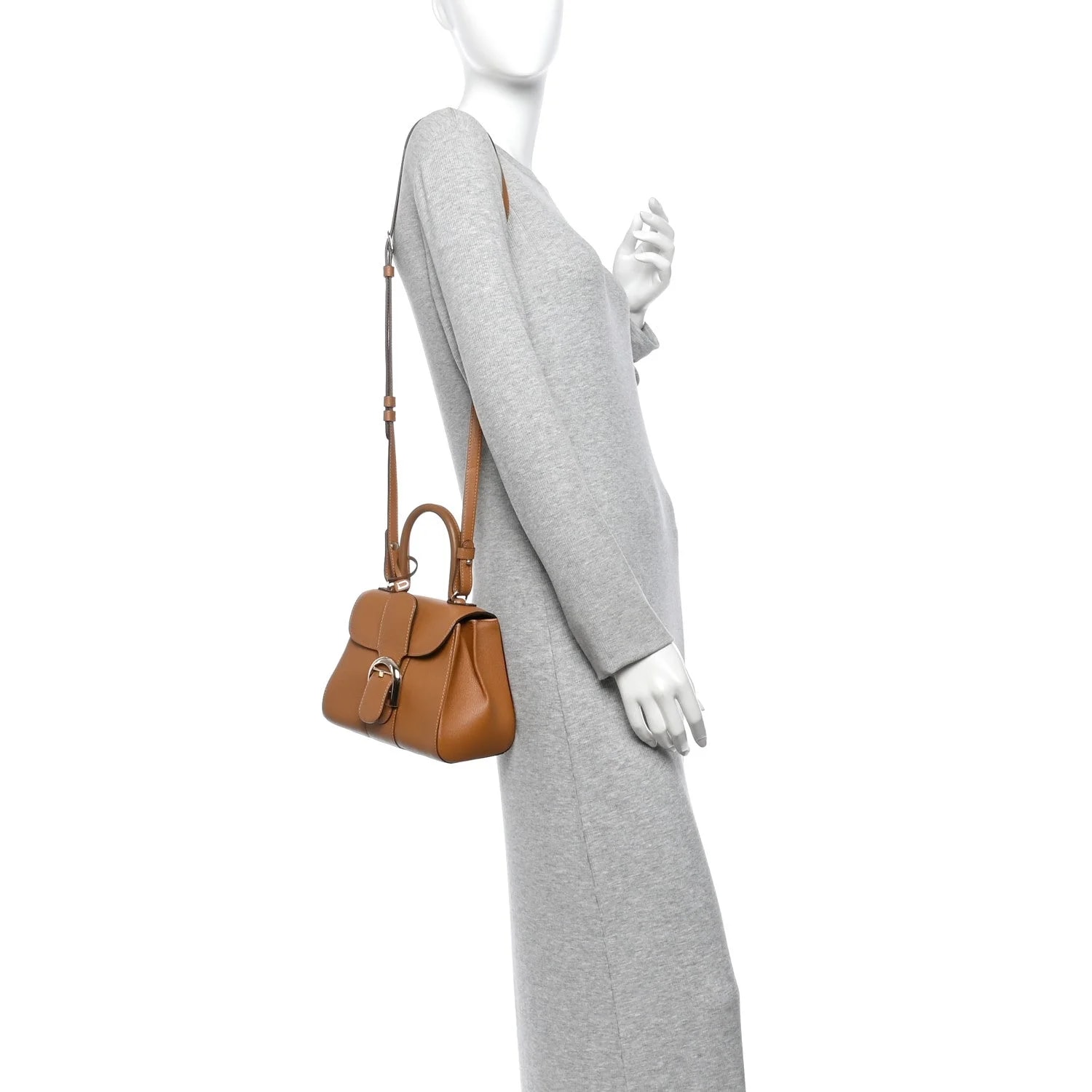 Grained Mini Brillant Satchel 2