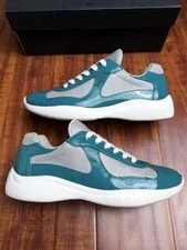 Prada — Prada American Cup Lagoon - Size 9P 10US — Sneaker — resale