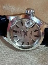 Tudor Princess Oysterdate 7576/0 Automatic Small Rose Silver Dial 2