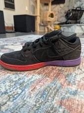Size 9.5 - Nike SB Dunk Low BHM Grail ART 3M 3