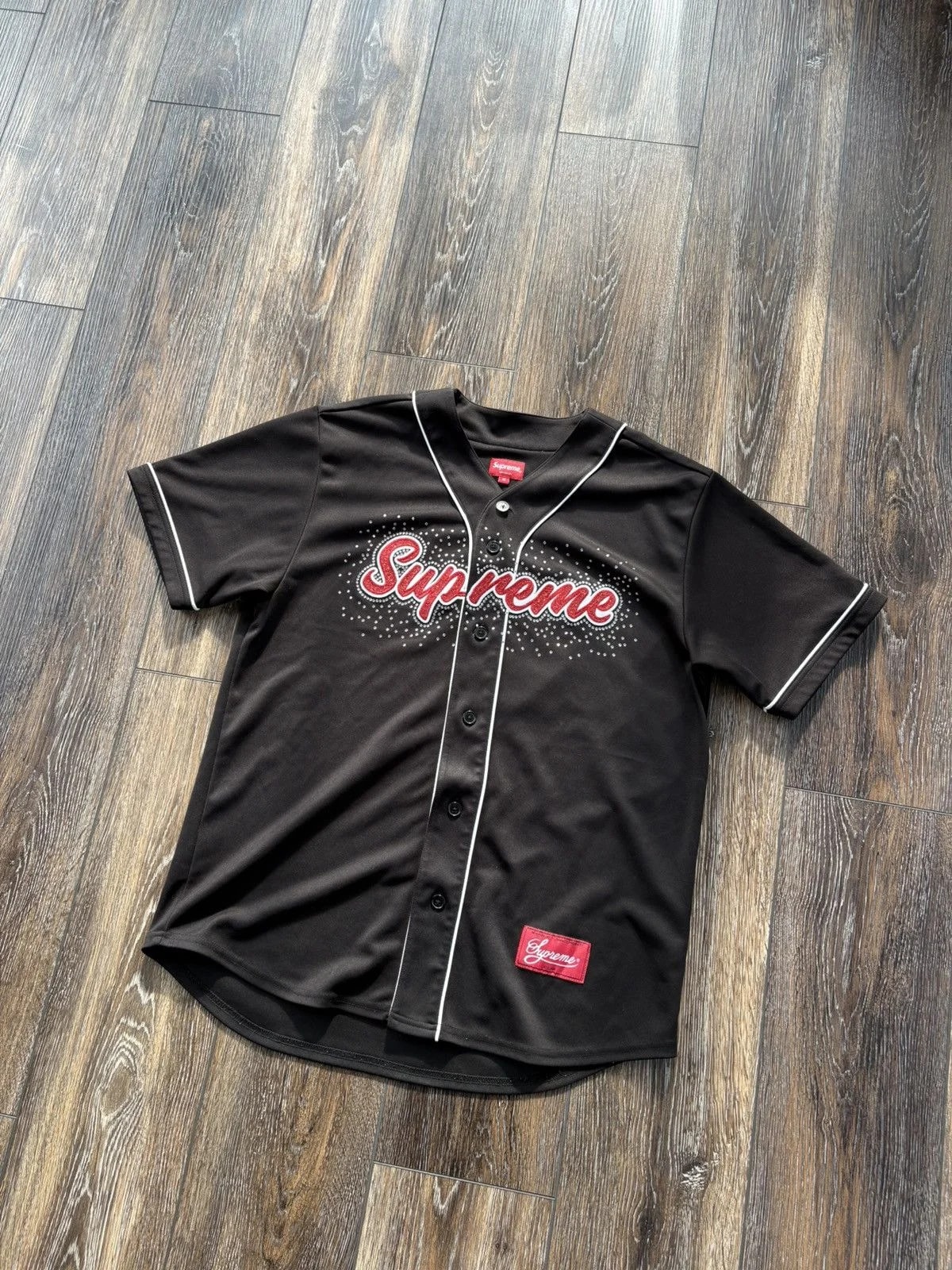 Supreme — Supreme Rhinestone Baseball — streetwear — resale