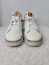 UGG Australia Cali Size 10 High Top Palm Fringe Lace Up 2