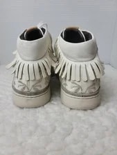 UGG Australia Cali Size 10 High Top Palm Fringe Lace Up 4