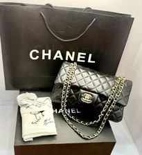 Chanel Classic Flap Chain Turn Lock CC Box Dust 4