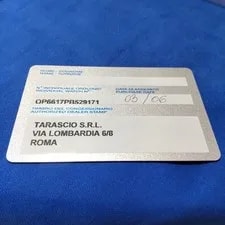Officine Panerai Authentic Guarantee Card With International Warranty New From J 3