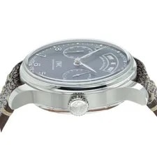 IWC Portuguese Annual Calendar Steel Blue Dial Automatic IW503502 4