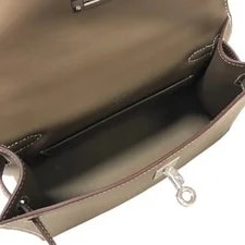 Hermes Pochette Kelly W Stamp #OKB209 3