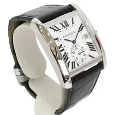 Cartier W5330003 White Case Size 34mm #5204 2