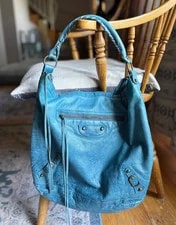 Balenciaga — Balenciaga Day Hobo Moto , S/S2005 , Wonderful ! — Handbag — resale