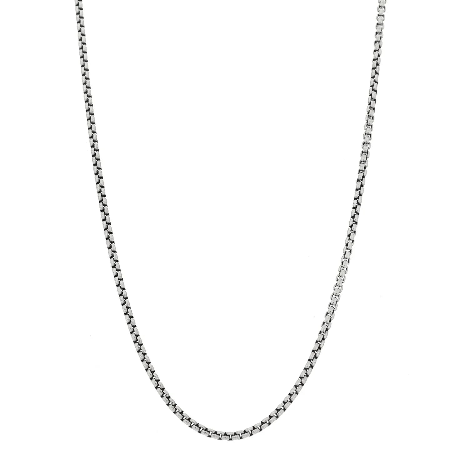 David Yurman — 14K Yellow Gold 2.7mm Small Box Chain 32.5" — Jewelry — resale