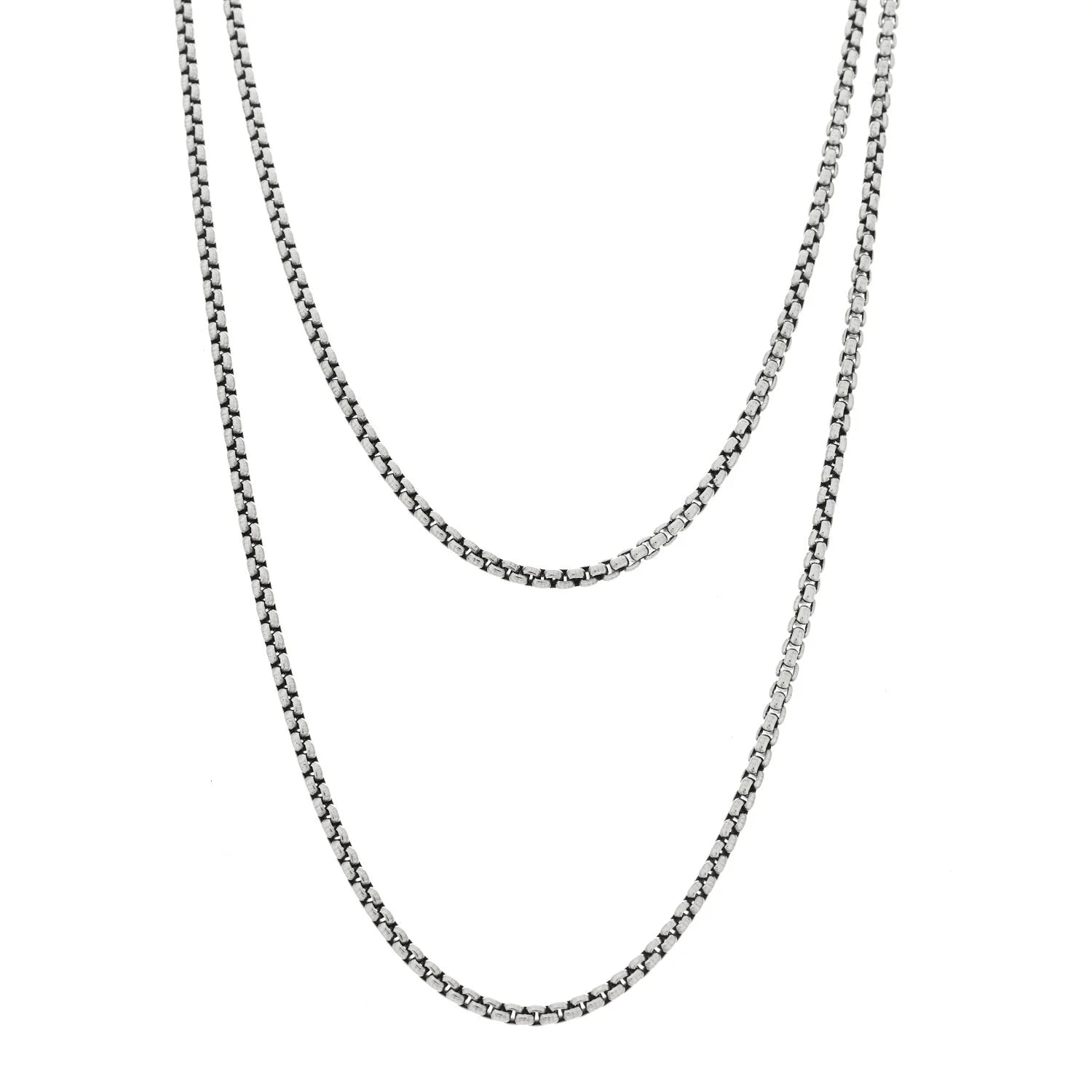 14K Yellow Gold 2.7mm Small Box Chain 32.5" 4