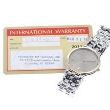 Omega Devil Symbol YG Bezel Date Quartz 2