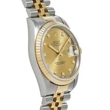 Rolex Datejust 36 16233G 36mm Stainless Steel Champagne #WW1505 3