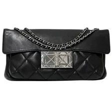 Chanel — Chanel 2.55 Matelassé SHW Turnlock Flap #039 — Handbag — resale