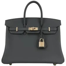 Hermès — Hermès Birkin 25 Eclat Misty Permabrass — Handbag — resale