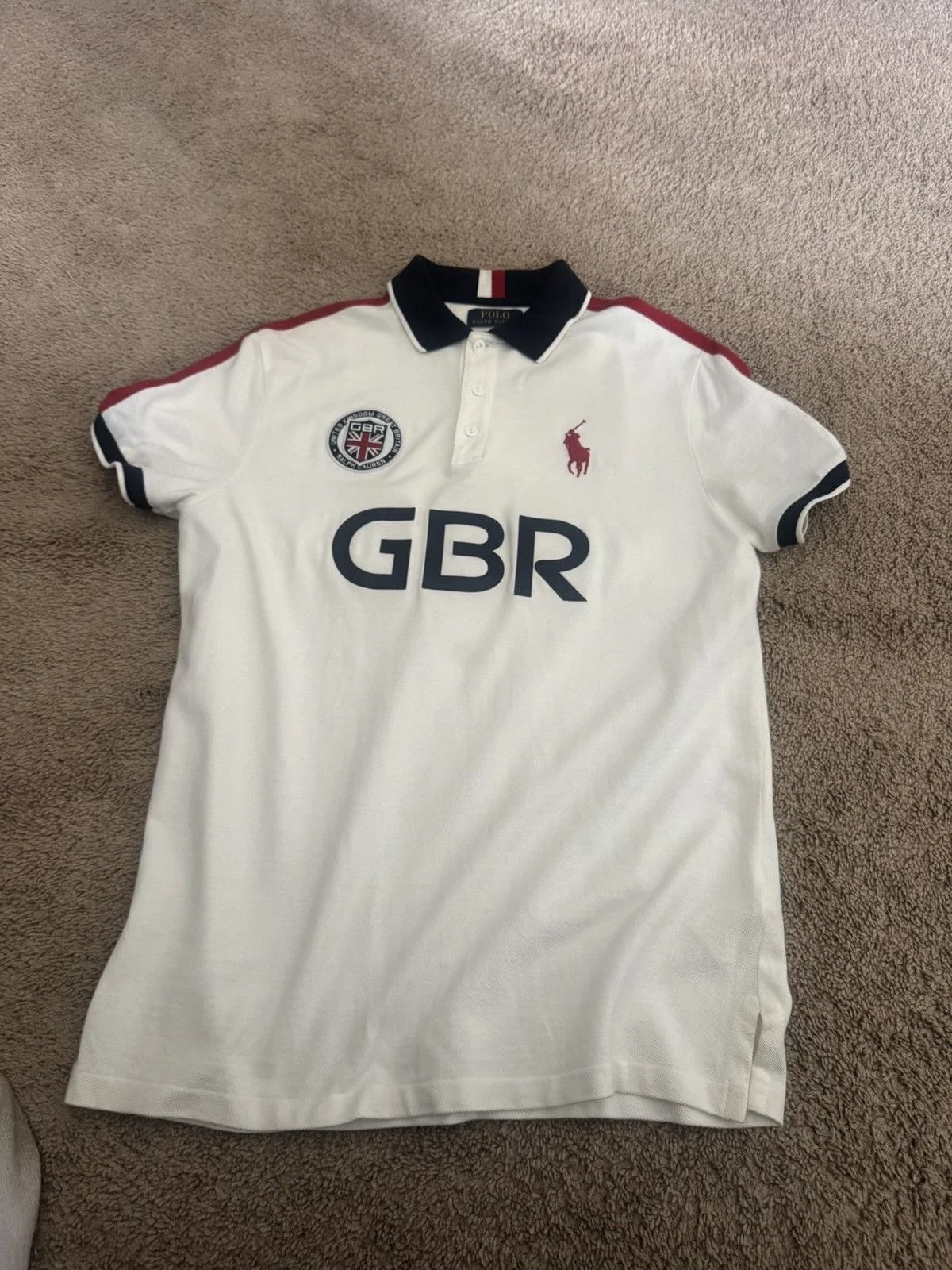 Polo Ralph Lauren — Polo Ralph Lauren Great Britain England Polo Shirt — streetwear — resale