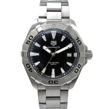 TAG Heuer — TAG Heuer Aquaracer WBD1110.BA0928 41mm Black Dial St.Steel Quartz — Watch — resale