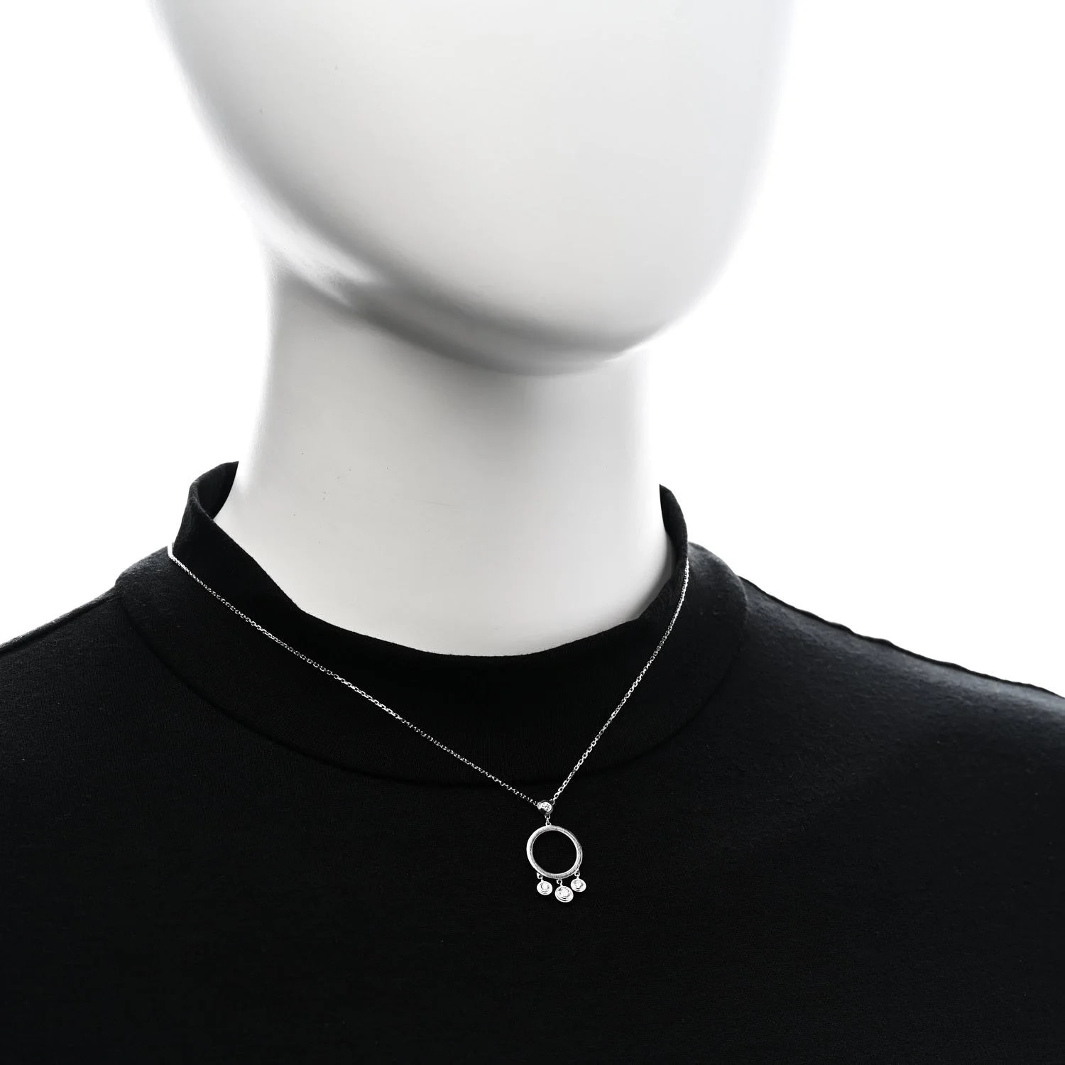 18K White Gold Legers Drop 2