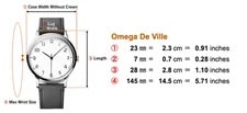 NEW Battery *Near * Omega de Ville 795.1111 Cal.1471 23mm Quartz 3