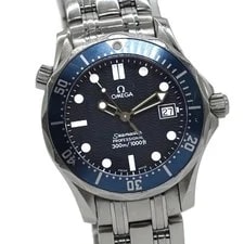 1990s Omega Seamaster 300M 2561.80 Blue Wave Dial 37mm Auto From Japan Z362 3